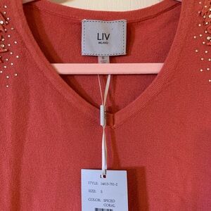 Liv Milano blouse, size small